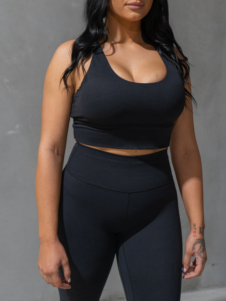 Sophia Crop - Black