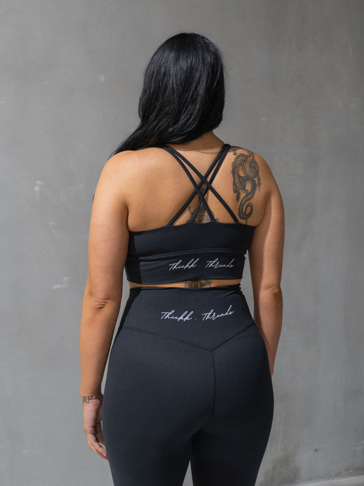 Sophia Crop - Black