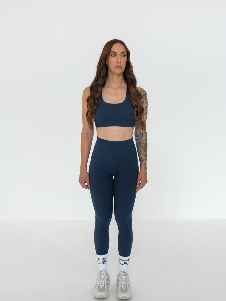 Alyssa Tights Full Length - Navy